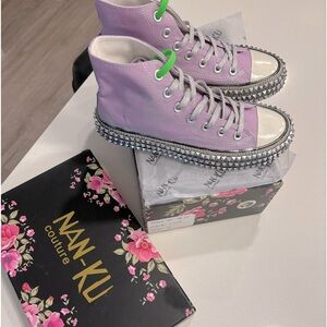 Free People Cruise Studded Hi Top Sneaker
